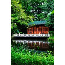 Картина на холсте по фото Модульные картины Печать портретов на холсте Японский стиль - Фотообои Японские и просто сады
