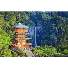 Картина на холсте по фото Модульные картины Печать портретов на холсте Нати - Фотообои Японские и просто сады