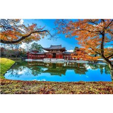 Картина на холсте по фото Модульные картины Печать портретов на холсте Панорама - Фотообои Японские и просто сады