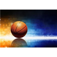 Картина на холсте по фото Модульные картины Печать портретов на холсте Символ баскетбола - Фотообои спорт