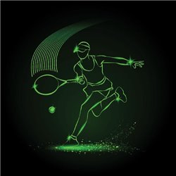 Теннис - Фотообои спорт - Модульная картины, Репродукции, Декоративные панно, Декор стен