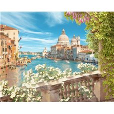 Картина на холсте по фото Модульные картины Печать портретов на холсте Собор в Венеции - Фотообои природа