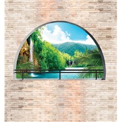 Сказочная природа - Вид из окна - Модульная картины, Репродукции, Декоративные панно, Декор стен