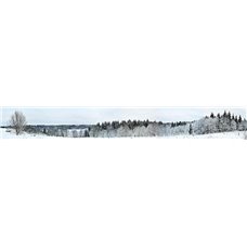Картина на холсте по фото Модульные картины Печать портретов на холсте Зимний пейзаж - Фотообои Расширяющие пространство