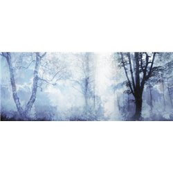 Туманный лес - Фотообои природа|лес - Модульная картины, Репродукции, Декоративные панно, Декор стен