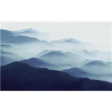 Картина на холсте по фото Модульные картины Печать портретов на холсте Птицы над горами - Фотообои природа
