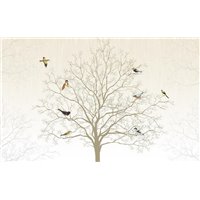 Птицы на дереве - Фотообои Животные|птицы