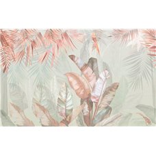Картина на холсте по фото Модульные картины Печать портретов на холсте Розовые листья - Фотообои природа|деревья и травы