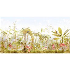 Картина на холсте по фото Модульные картины Печать портретов на холсте Цветы в тропиках - Фотообои Арт
