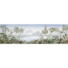 Картина на холсте по фото Модульные картины Печать портретов на холсте Тропическая панорама - Фотообои природа