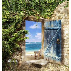 Дверь к морю - Фотообои Фрески - Модульная картины, Репродукции, Декоративные панно, Декор стен