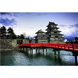 Мацумото - Фотообои Японские и просто сады - Модульная картины, Репродукции, Декоративные панно, Декор стен