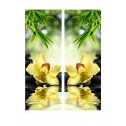 Орхидея над водой - Модульная картины, Репродукции, Декоративные панно, Декор стен