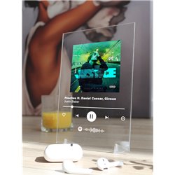 Justin Bieber - Peaches ft. Daniel Caesar, Giveon - постер Spotify