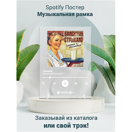 Валентин Стрыкало - Серёжа - постер Spotify