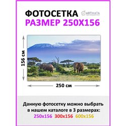 Сетка декоративная на забор 250 - легкий способ быстро украсить дачный участок. Люверсы в комплекте