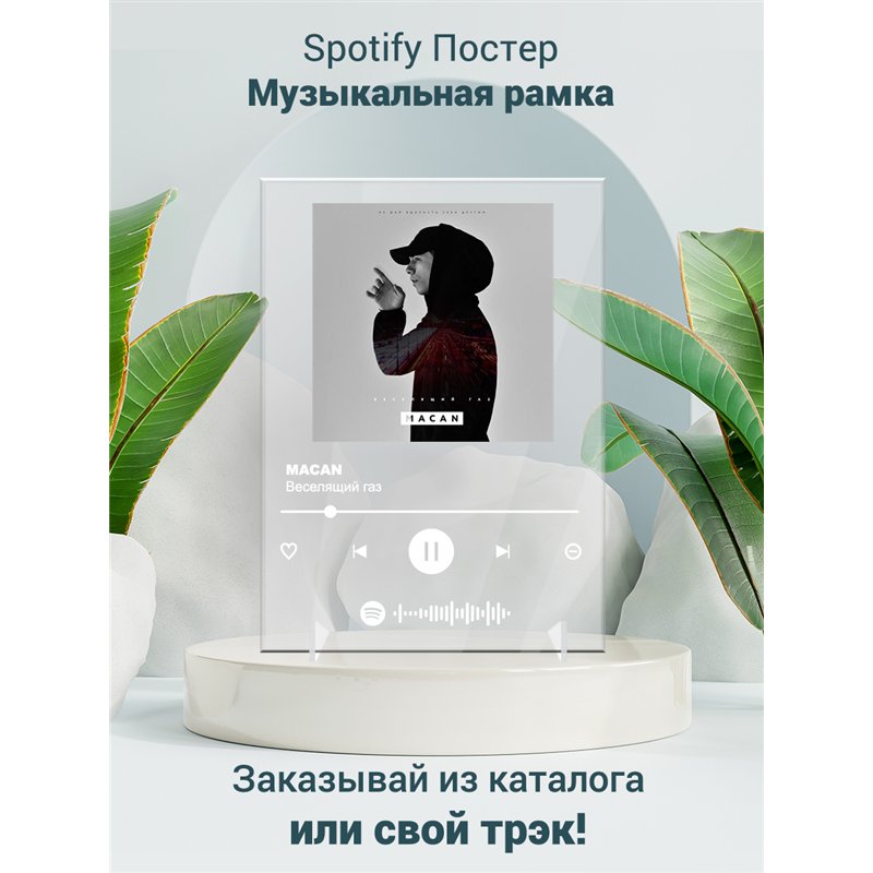 MACAN - Веселящий газ - постер Spotify