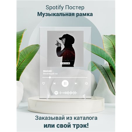 MACAN - Веселящий газ - постер Spotify