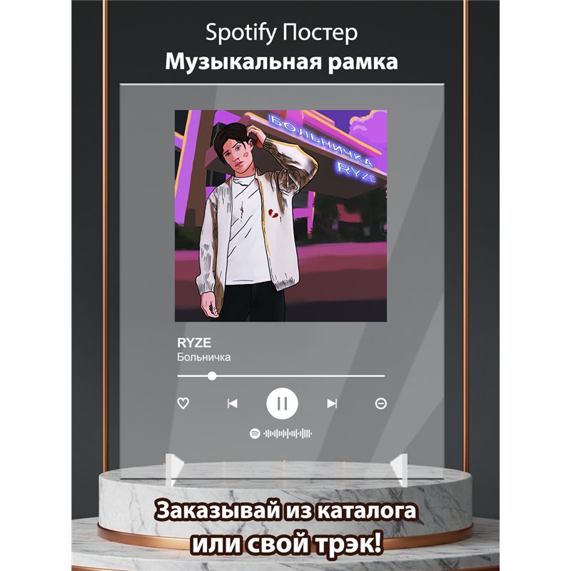 RYZE - Больничка - постер Spotify