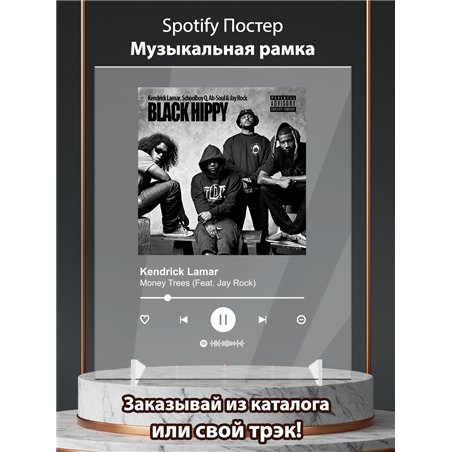 Kendrick Lamar - Money Trees (Feat. Jay Rock) - постер Spotify