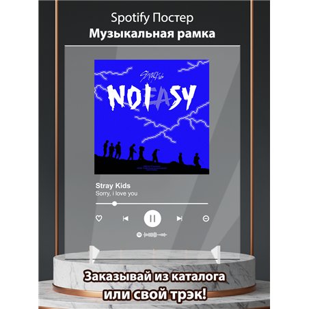 Stray Kids - sorry,i love you - постер Spotify