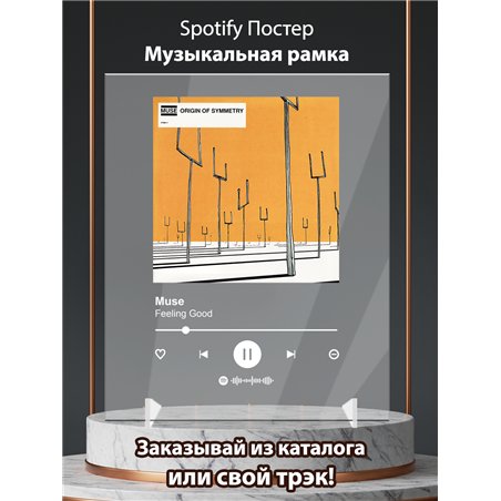 Muse - Feeling Good - постер Spotify