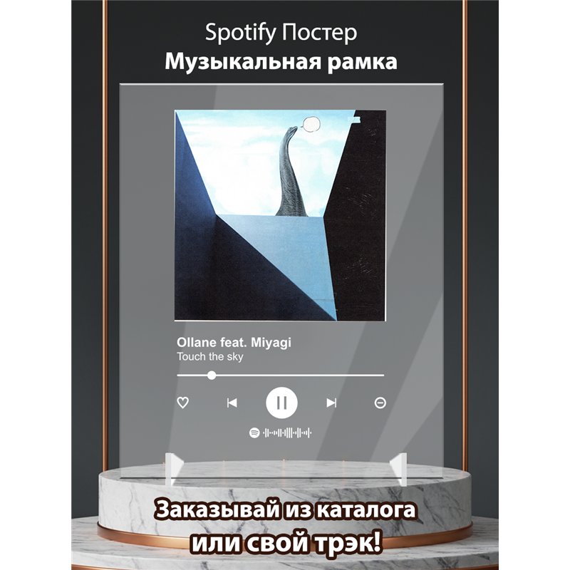 Ollane - Touch the sky - постер Spotify