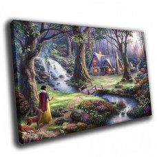 Картина на холсте по фото Модульные картины Печать портретов на холсте Сказочный лес