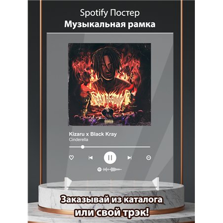 Kizaru x Black Kray - Cinderella - постер Spotify