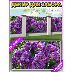 Фотосетка для забора 250х158см. Декоративная фотосетка для дачи и беседки с рисунком от ArtHata - легкий способ быстро украсить 