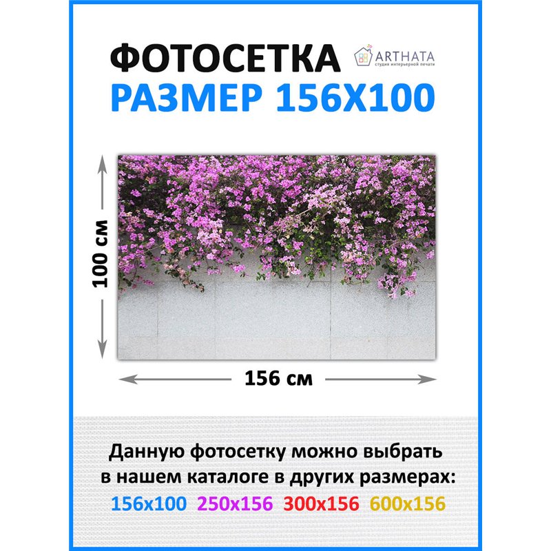 Фото сетка 1.56мх1м - легкий способ быстро украсить сад и огород. Люверсы в комплекте