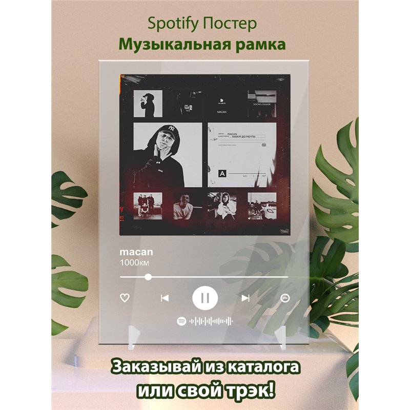1000км macan - постер Spotify
