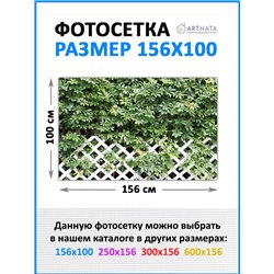 Сетка на забор декоративная 156 на 100 - легкий способ быстро украсить сад и огород. Люверсы в комплекте