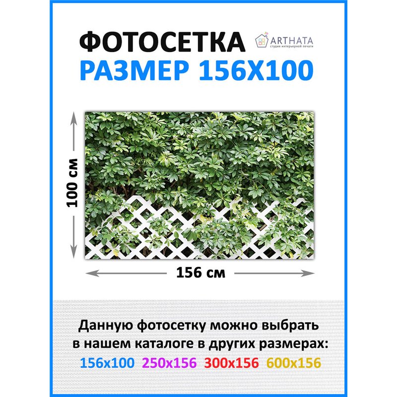 Сетка на забор декоративная 156 на 100 - легкий способ быстро украсить сад и огород. Люверсы в комплекте