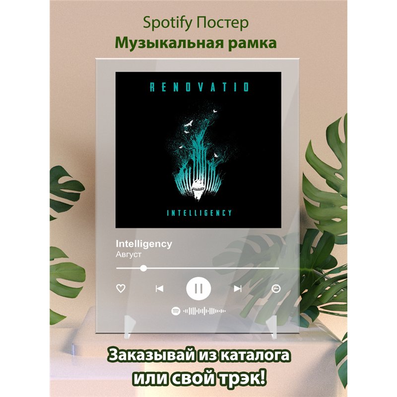 Intelligency-Август-1 - постер Spotify