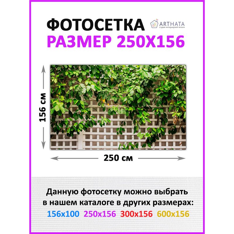 Фотофасад для беседки 250х158. Фотофасад на стену дома, сетка для забора декоративная от ArtHata - легкий способ быстро украсить