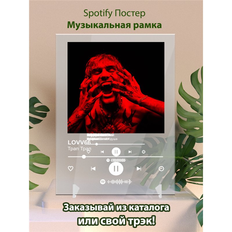 LOVV66-Трап Трап-1 - постер Spotify