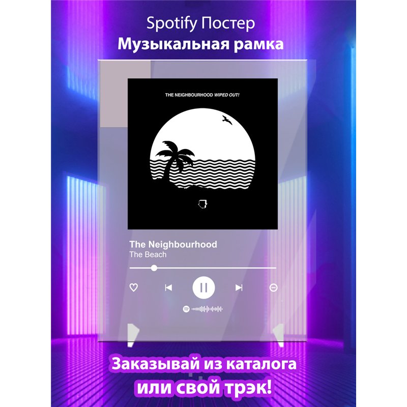 The Neighbourhood - The Beach - постер Spotify