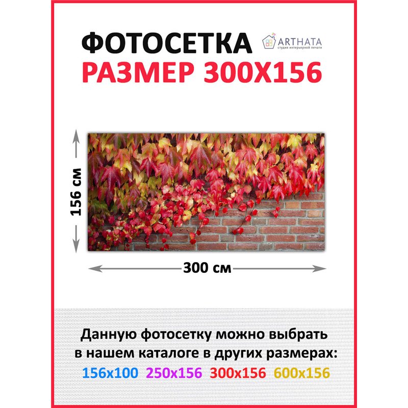Фотосетка 300 - легкий способ быстро украсить дачный участок. Люверсы в комплекте
