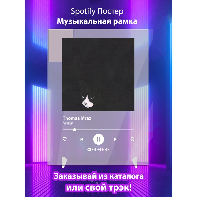 Thomas Mraz – Million - постер Spotify