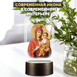 Беспроводной ночник с иконой "Богородица с младенцем" — купить в Беларуси | Домашний алтарь