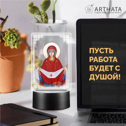 Светодиодный RGB-ночник икона "Покров Пресвятой Богородицы" — купить в Беларуси | Яркое свечение