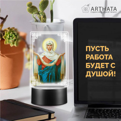Ночник-икона светодиодный "Покров Пресвятой Богородицы" — купить в Беларуси | Качественная печать