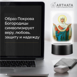 Ночник-икона светодиодный "Покров Пресвятой Богородицы" — купить в Беларуси | Качественная печать