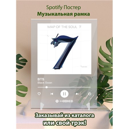 BTS - Black Swan - постер Spotify