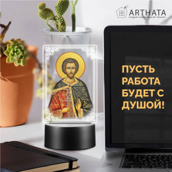 Ночник на батарейках икона "Преподобный Авраамий Болгарский" — заказать в Минске | Редкий образ