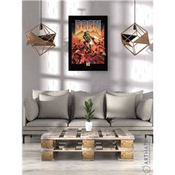 Постер, плакат интерьерный 40x60см - Doom