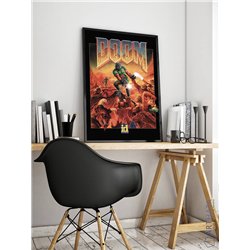 Постер, плакат интерьерный 40x60см - Doom