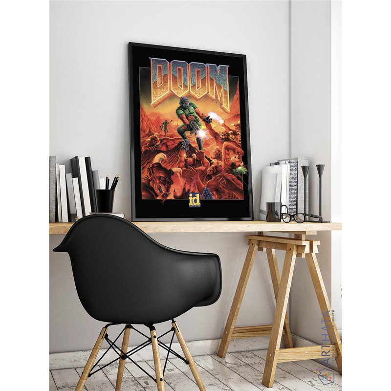 Постер, плакат интерьерный 40x60см - Doom