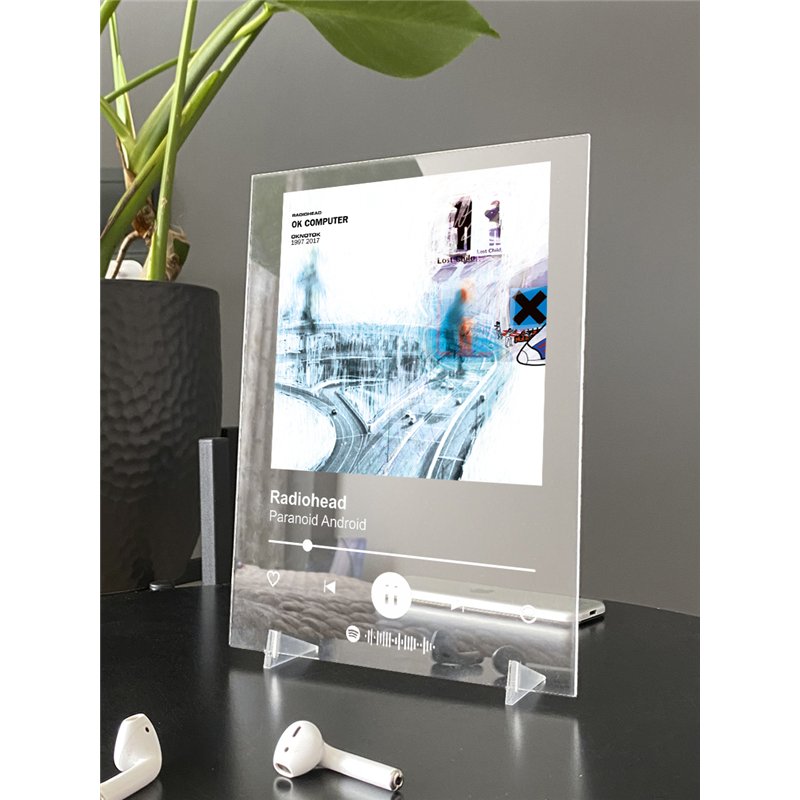 Radiohead Paranoid Android - постер Spotify